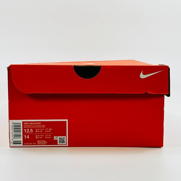 Nike Savaleos \'White Metallic Gold\' CV5708-101 Gym Multi Size